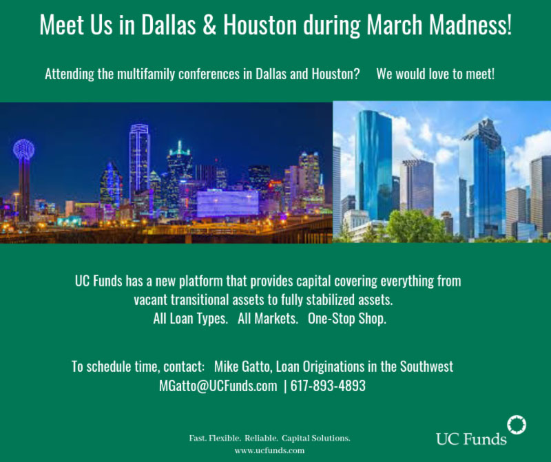 UC Funds Dallas Houston roadshow